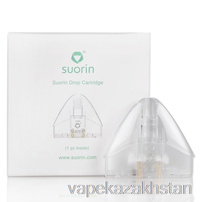 Vape Smoke Suorin Drop Replacement Pod Cartridges Single - Clear